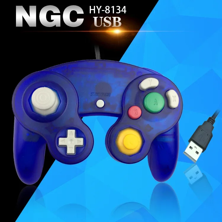 Retro Gaming Tablet - Retro oyun Gamecube Denetleyicisi için USB