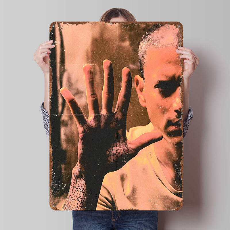 Retro Gaming Bar - Prison Break Posteri Özelleştirilmiş Vintage Metal