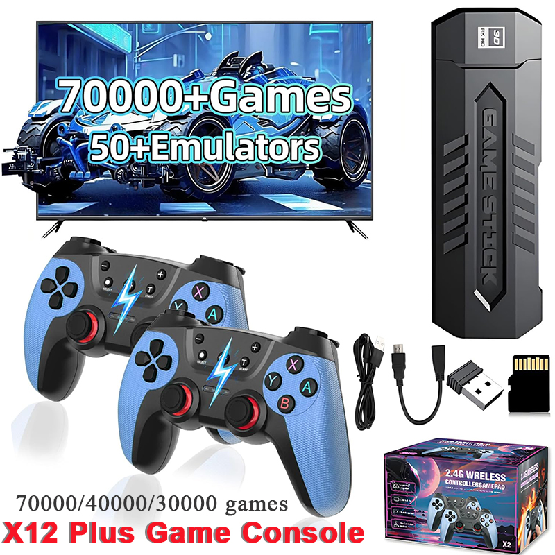 Retro Gaming Hdmi - X2 Retro Oyun Çubuğu 128GB 70000/30000+