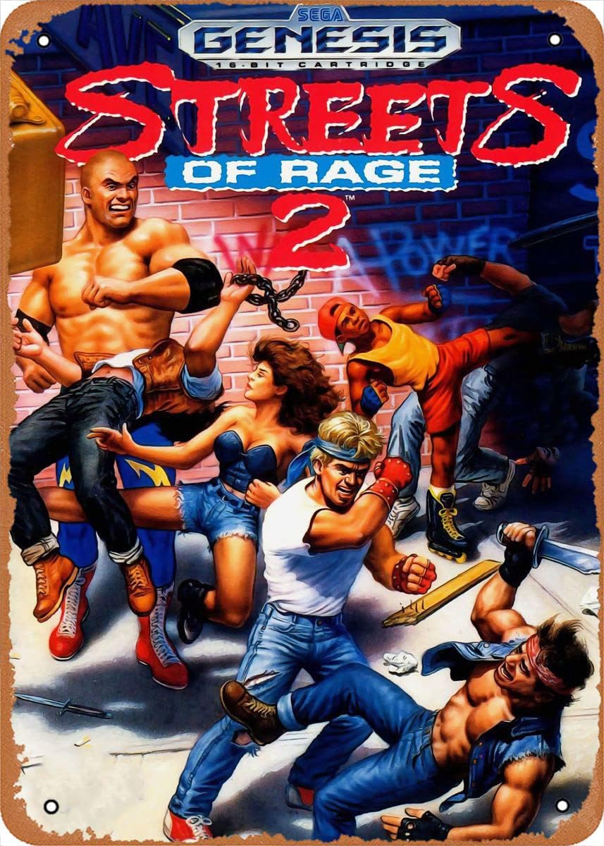 Game Retro Gaming - Klasik Arcade Video Oyunu Posteri Metal