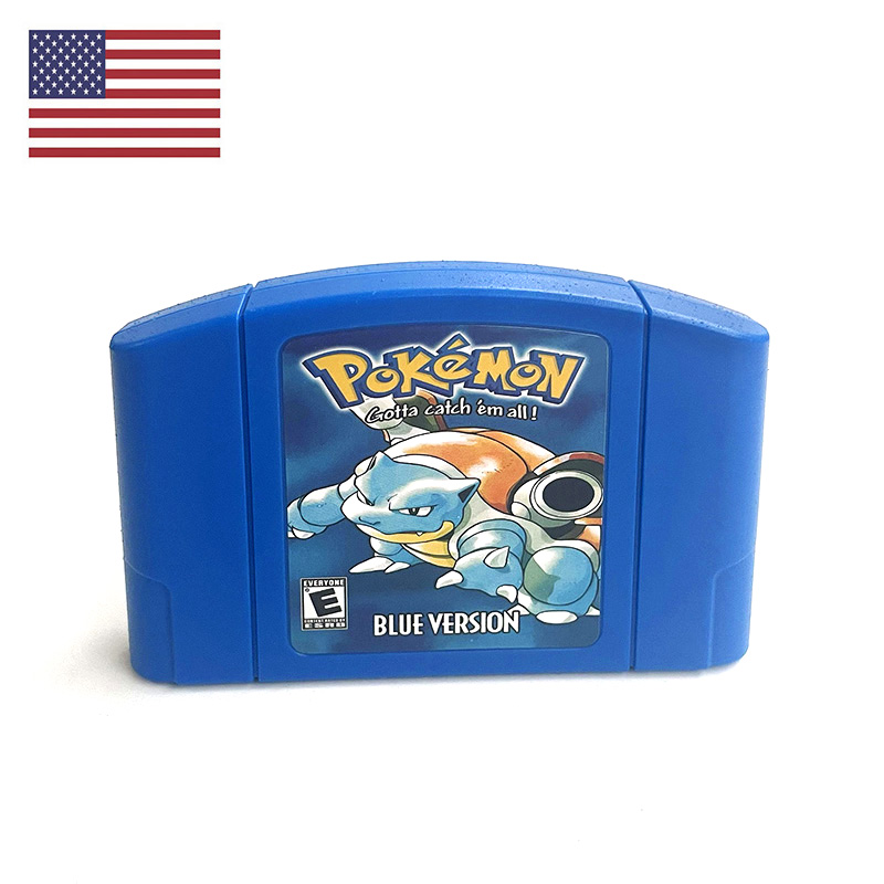 Retro Gaming Box - ABD NTSC Versiyonu İngilizce Pokemon Blue