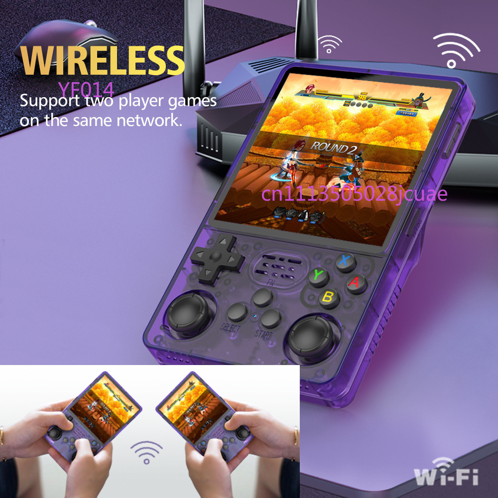 Game Retro Gaming - R36Plus Açık Kaynaklı El Tipi Oyun