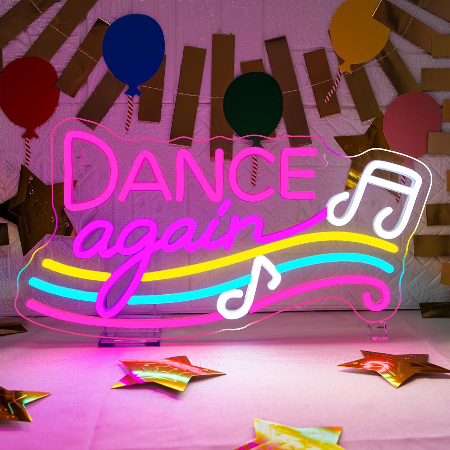 Retro Gaming Bar - Dans Eden Neon Tabela USB Güçlü