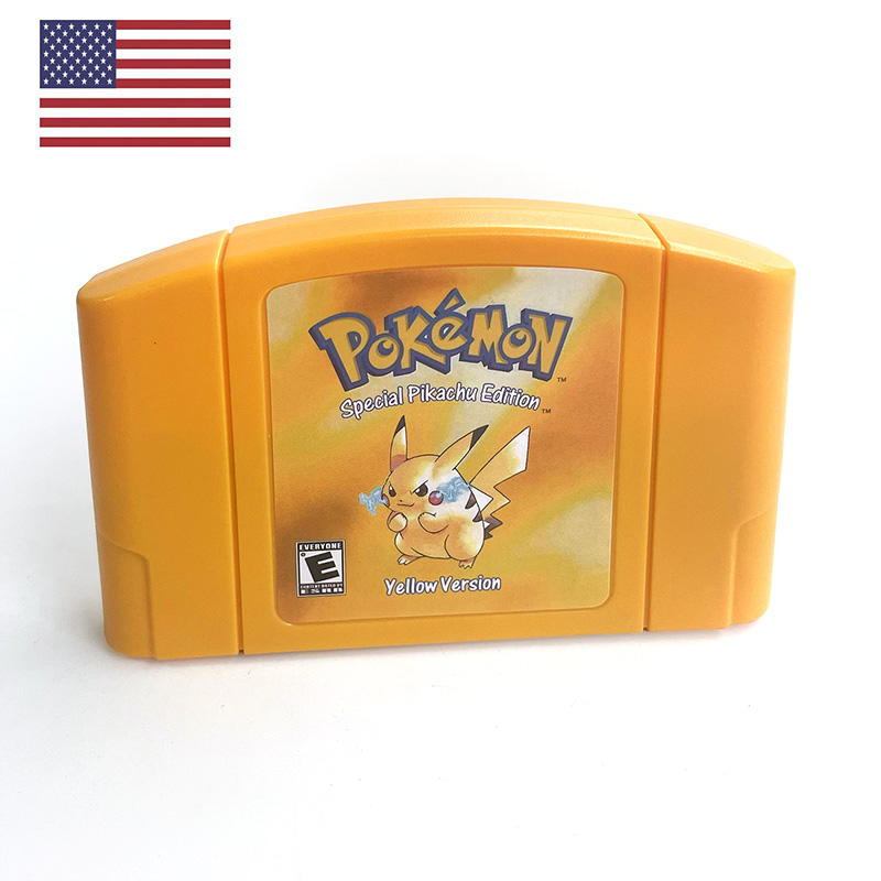 Retro Gaming Video - ABD NTSC Versiyonu İngilizce Pokemon Yellow