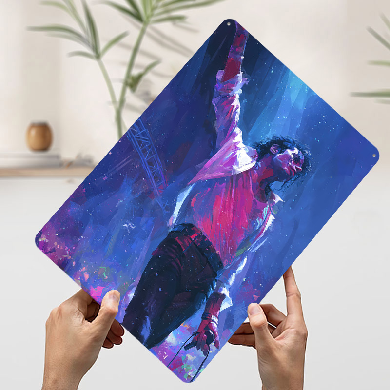 Michael Jackson sahnede poster - Retro Gaming On incelemesi ve fiyatı