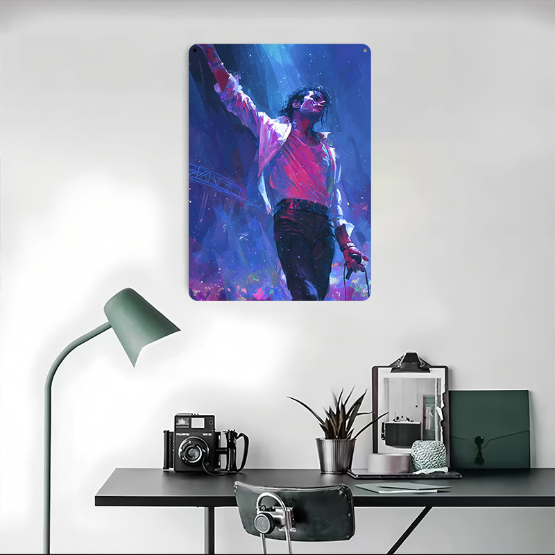 Michael Jackson sahnede poster - Retro Gaming On incelemesi ve fiyatı