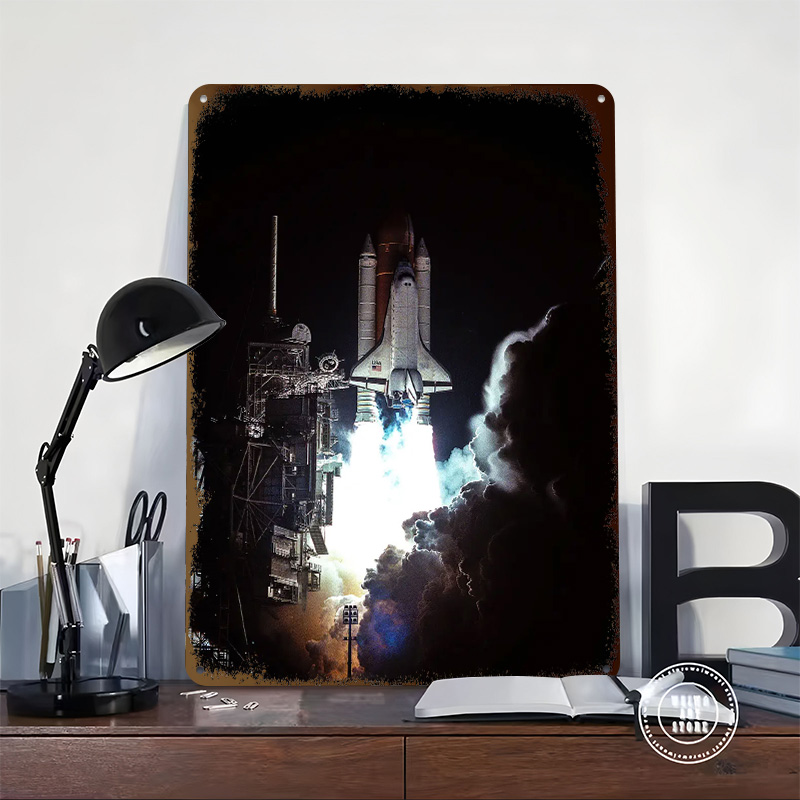NASA Teneke Posterler Özelleşt - Retro Gaming Bar incelemesi ve fiyatı