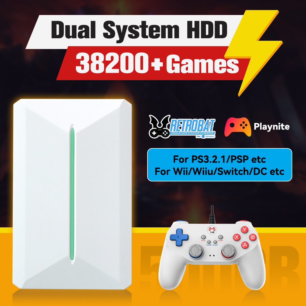 Retrobat&Playnite Sistemi HDD  - Retro Gaming Hdmi incelemesi ve fiyatı