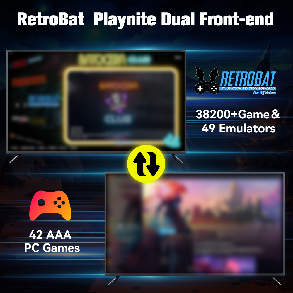 Retrobat&Playnite Sistemi HDD  - Retro Gaming Hdmi incelemesi ve fiyatı