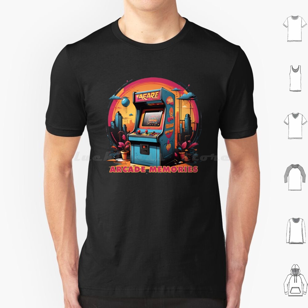 Arcade Memories-Arcade T Shirt - Game Retro Gaming incelemesi ve fiyatı