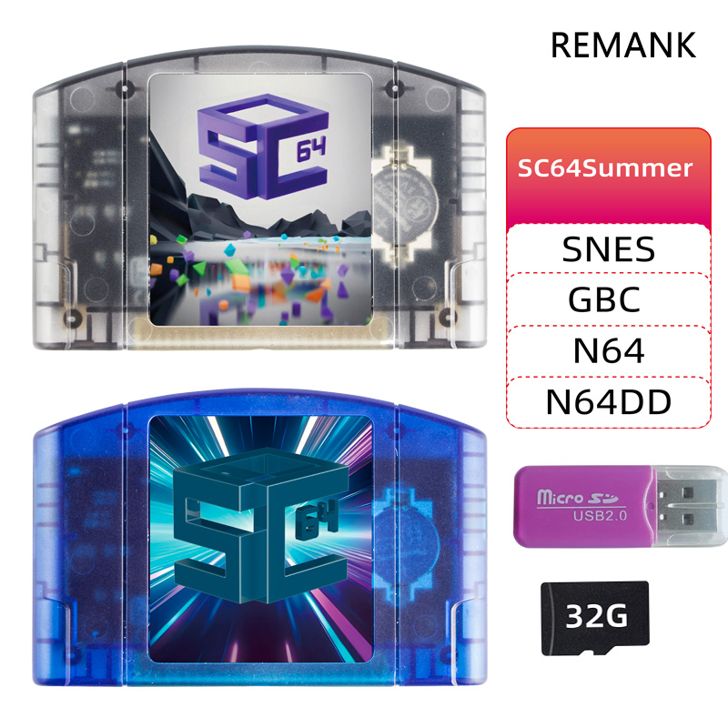 REMANK 5000-in1 SC64Summer SC6 - Retro Gaming Box incelemesi ve fiyatı