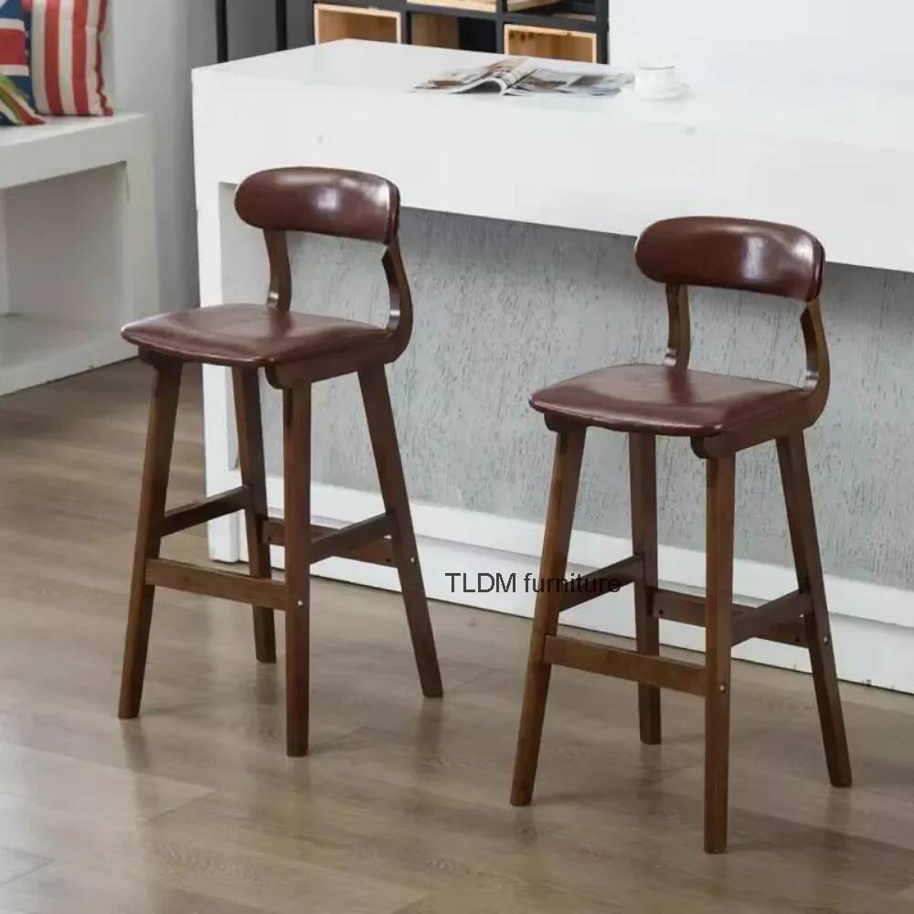 Bar American Wooden Bar Chair  - Retro Gaming Bar incelemesi ve fiyatı